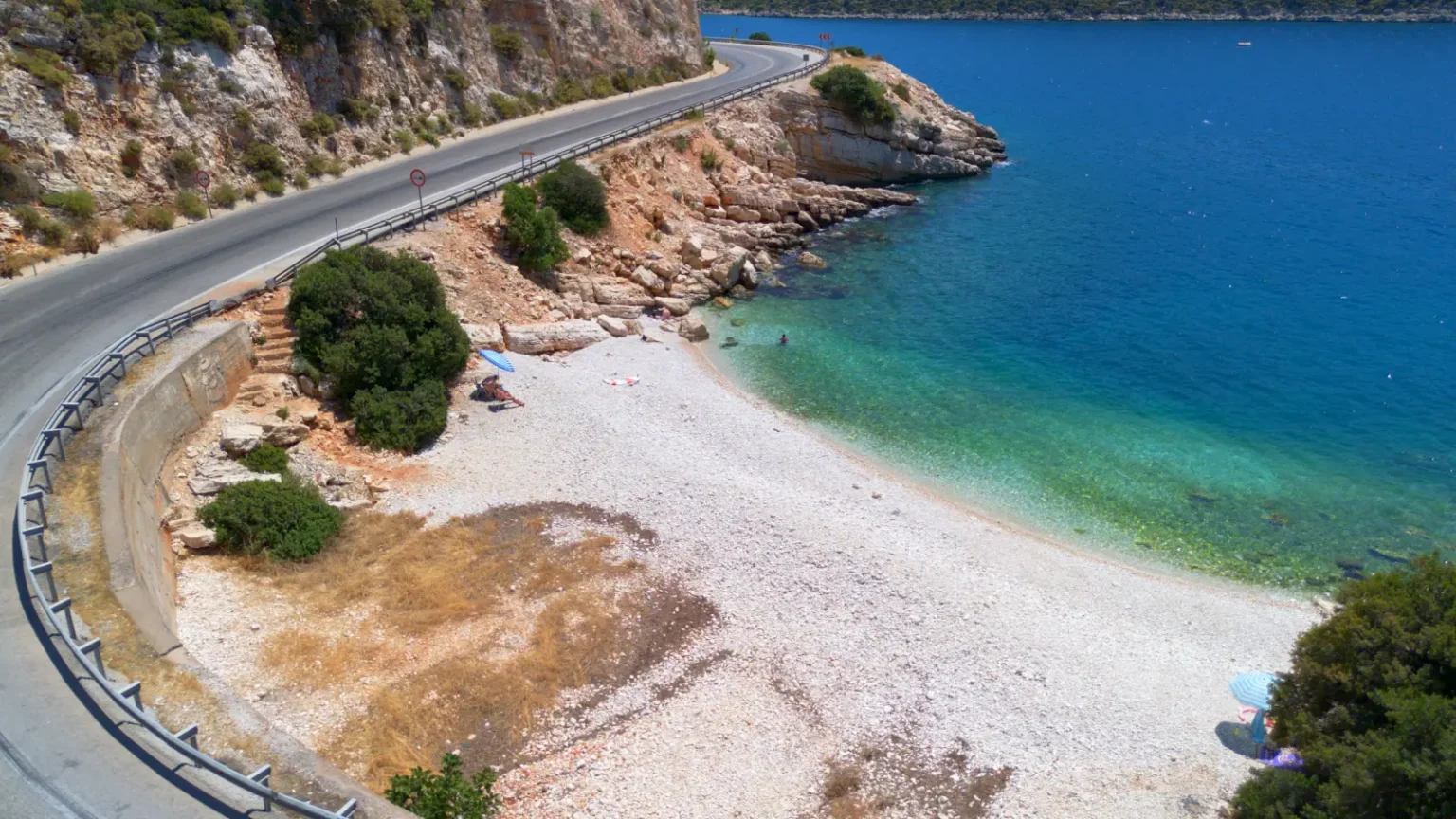 Antalya Kaş Yolunda Az Bilinen Plaj ve Koylar